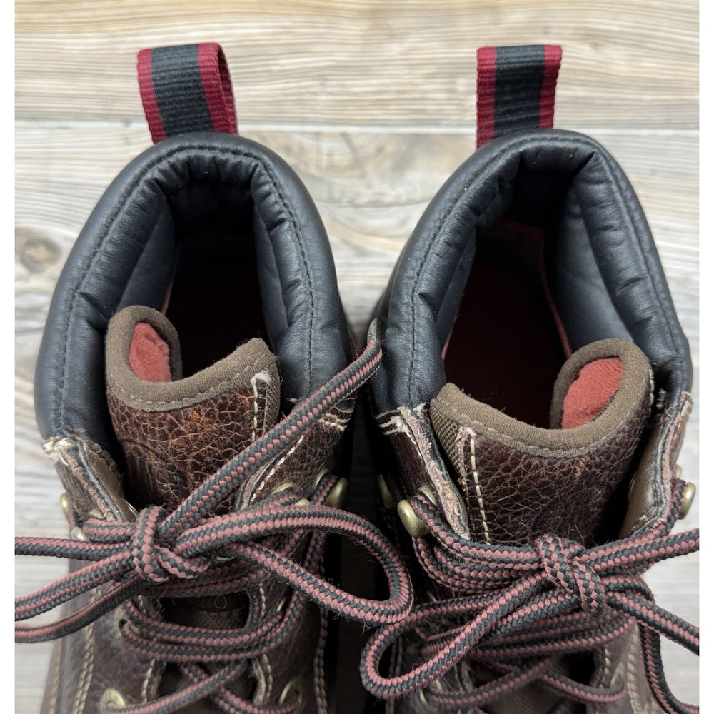 C.E. SCHMIDT Work Boots Women's Brown Leather Steel Toe Lace-Up Size 8 - Picture 15 of 16